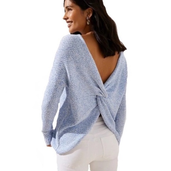 LOFT Sweaters - Loft twist back knot sweater